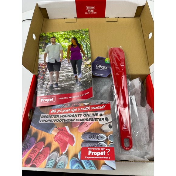 Propet Womens Olivia Black Hook and Loop Adjustable Orthopedic Shoes Size 8 W(D) - Picture 16 of 17